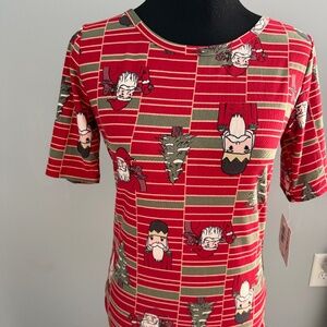 Nutcracker Christmas Lularoe Shirt New Size Medium